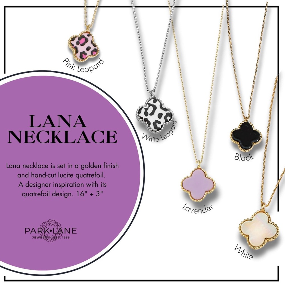 Park Lane “Lana” Necklace in Lavender! BNIB!! - Picture 2 of 8